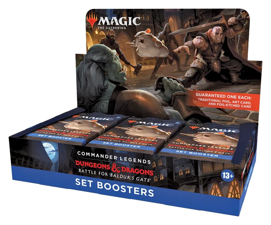Magic The Gathering Commander Legends Baldur's Gate Set Booster Box