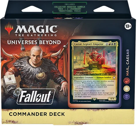 Magic The Gathering Fallout Commander Deck Display Box