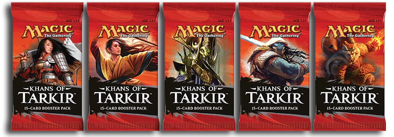 Magic The Gathering Khans of Tarkir Booster Pack