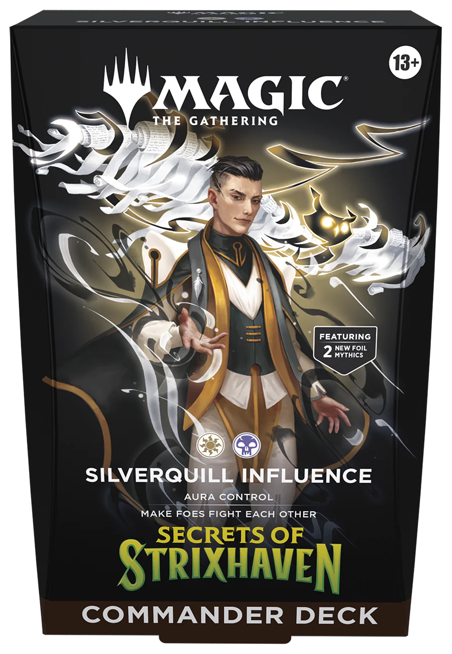 Magic The Gathering Secrets of Strixhaven Commander Deck (Set of 5) - Image 2