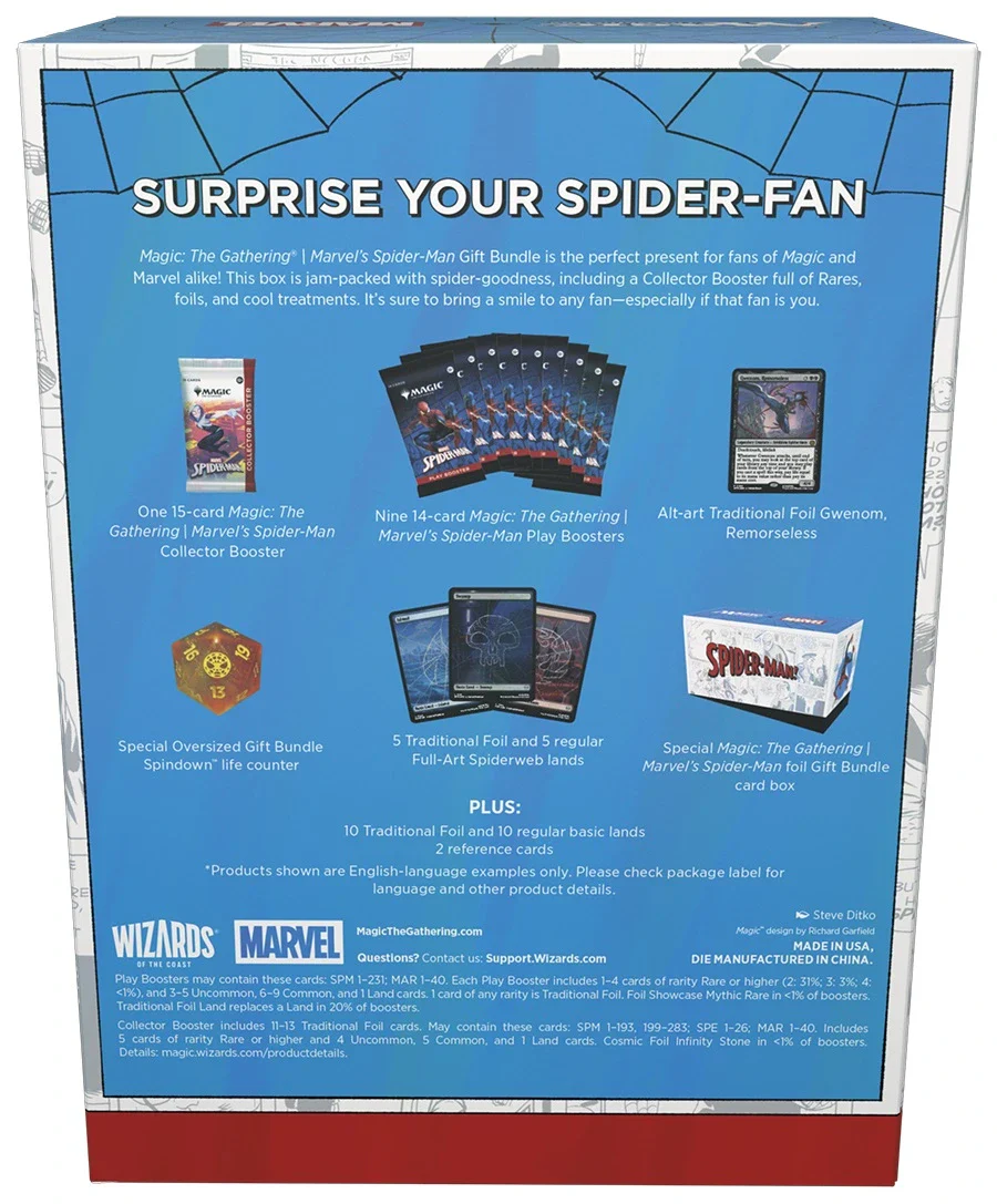 Magic The Gathering Spider-man Bundle Gift Edition Box - Image 2