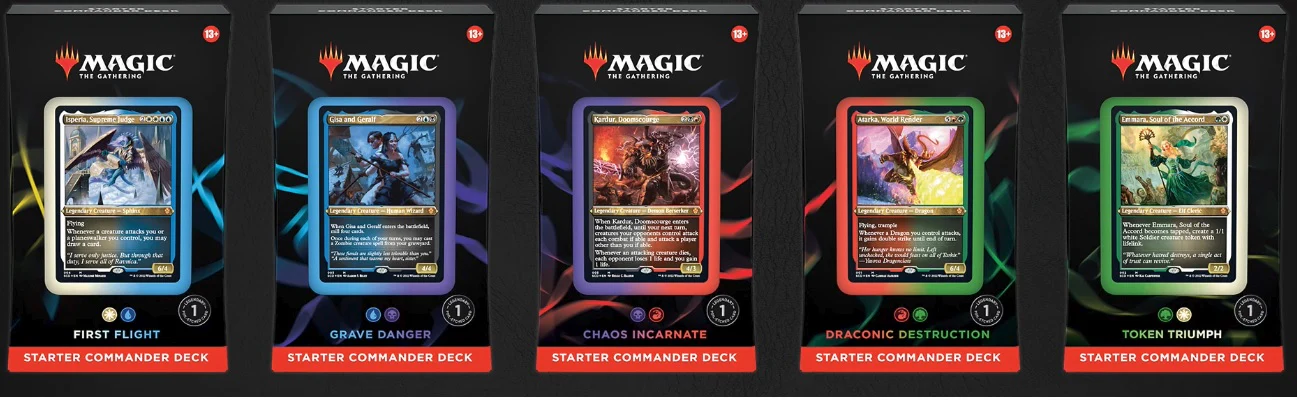 Magic The Gathering Starter Commander Deck