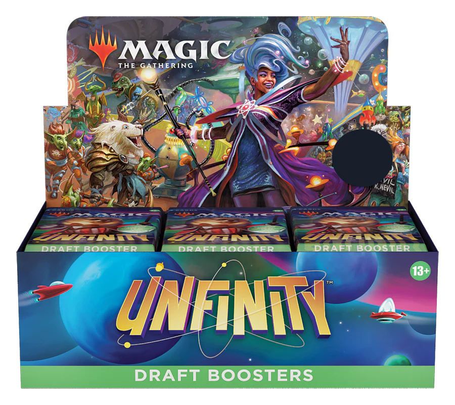Magic The Gathering Unfinity Draft Booster Case (Case of 6 Boxes)