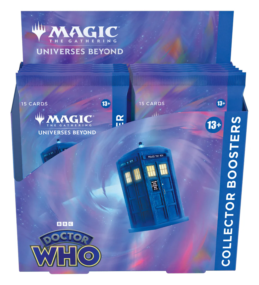 Magic The Gathering Universe Beyond Dr Who Collector Booster Box