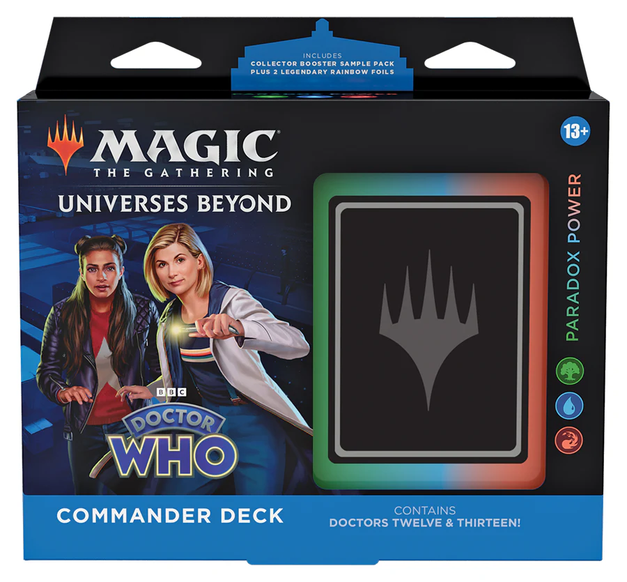 Magic The Gathering Universe Beyond Dr Who Commander Deck