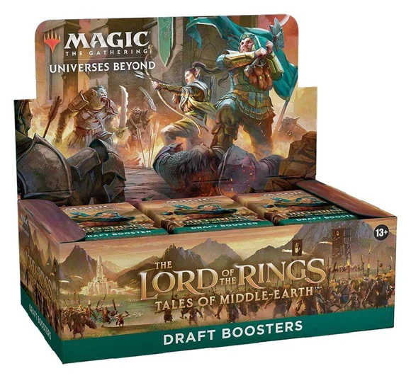 Magic The Lord of The Rings Tales of Middle-Earth  Draft Booster Box