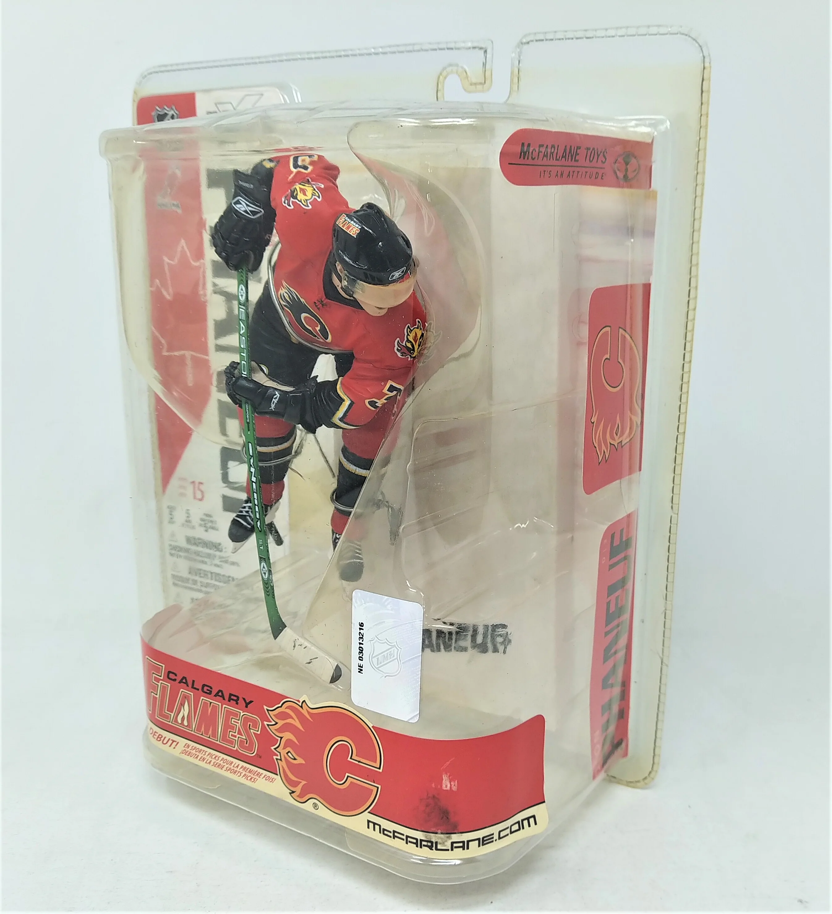 McFarlane Sportpicks Dion Phaneuf Calgary Flames Series 15 6" Player Figurine - Image 3