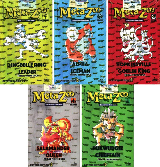 MetaZoo Cryptid Nation 2nd Edition Theme Deck (Set of 5)
