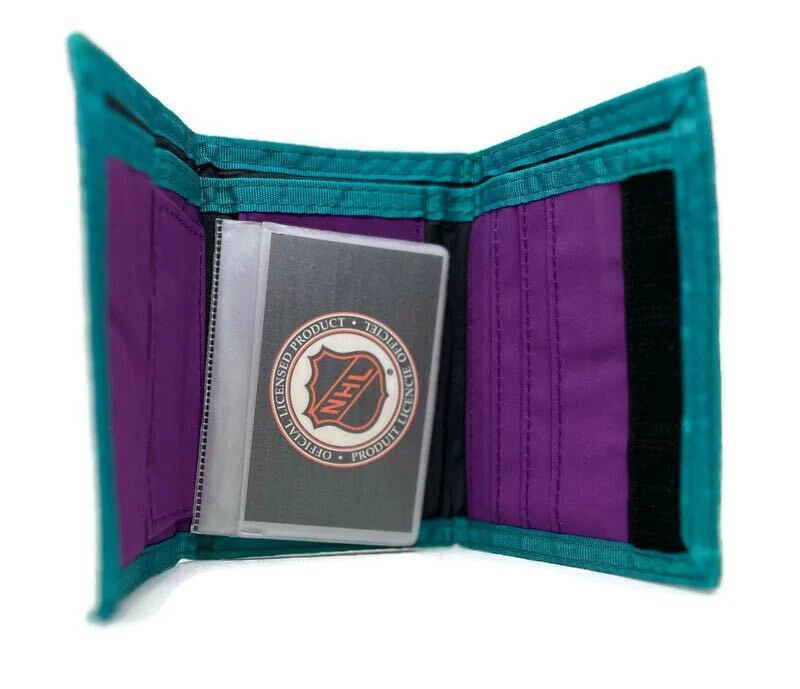 Mighty Ducks of Anaheim Tri-Fold Wallet & Coin Pocket - Image 4