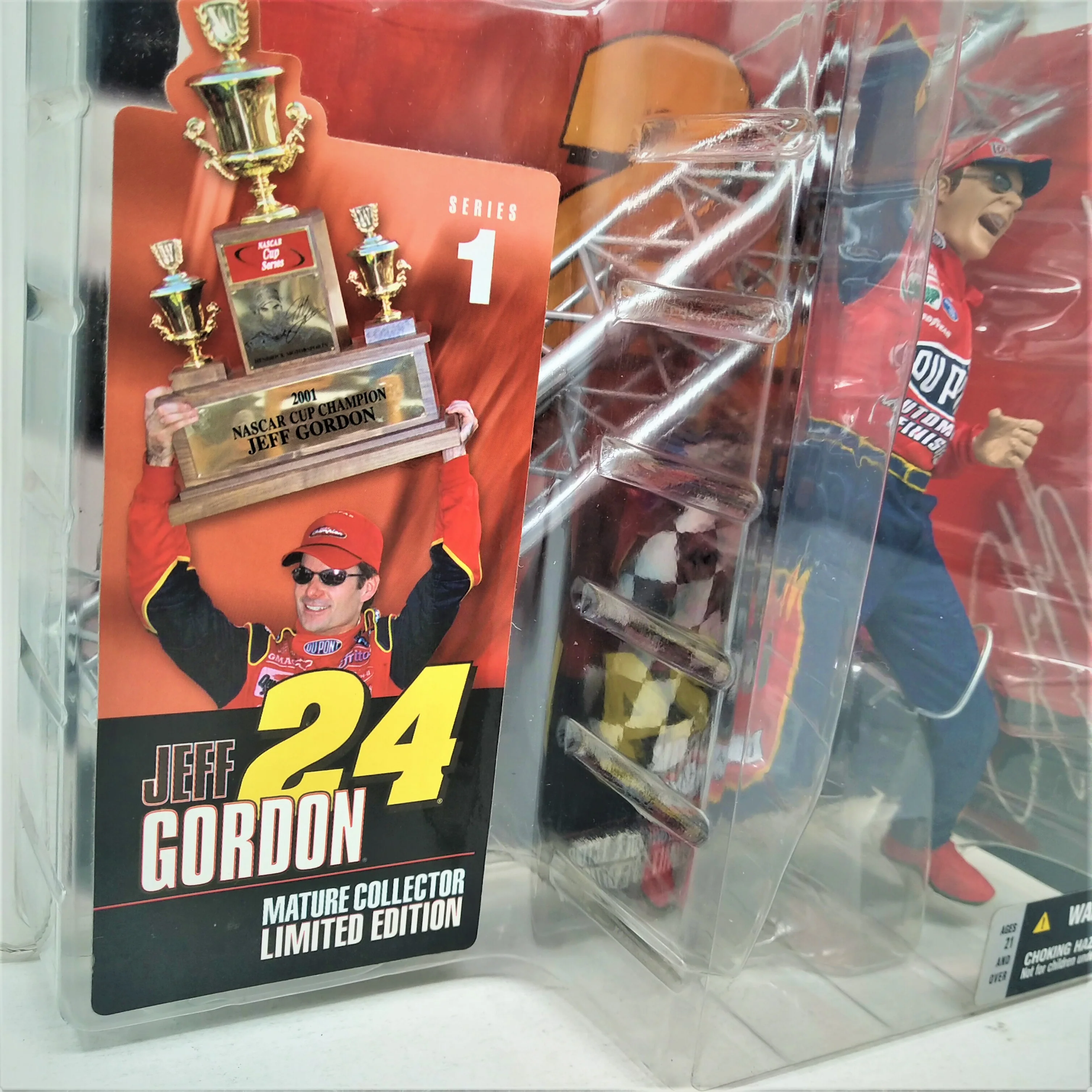 Nascar Jeff Gordon #24 Action McFarlane Mature Collector's Limited Edition 1 Figurine (LAST PIECE!) - Image 3