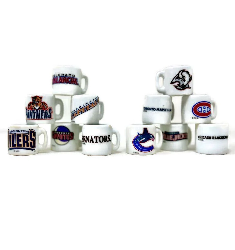 NHL Mini Coffee Ceramic Mugs (Set of 30) - Image 2