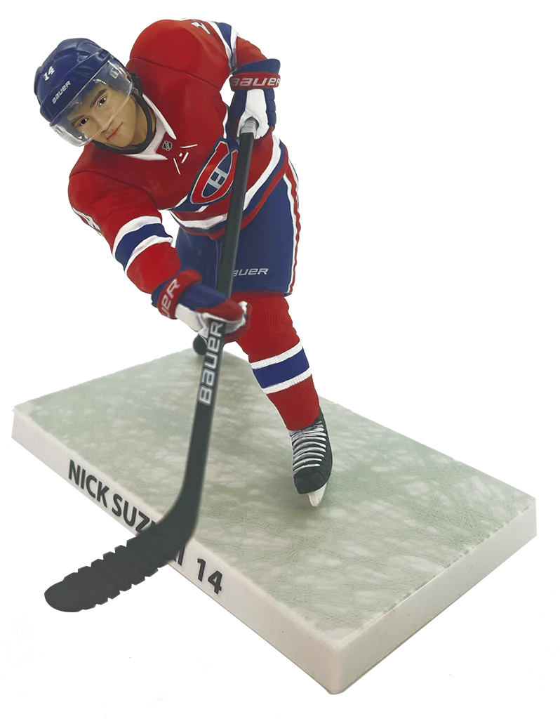 Nick Suzuki Montreal Canadiens 6" Player Replica Figurine - Image 3