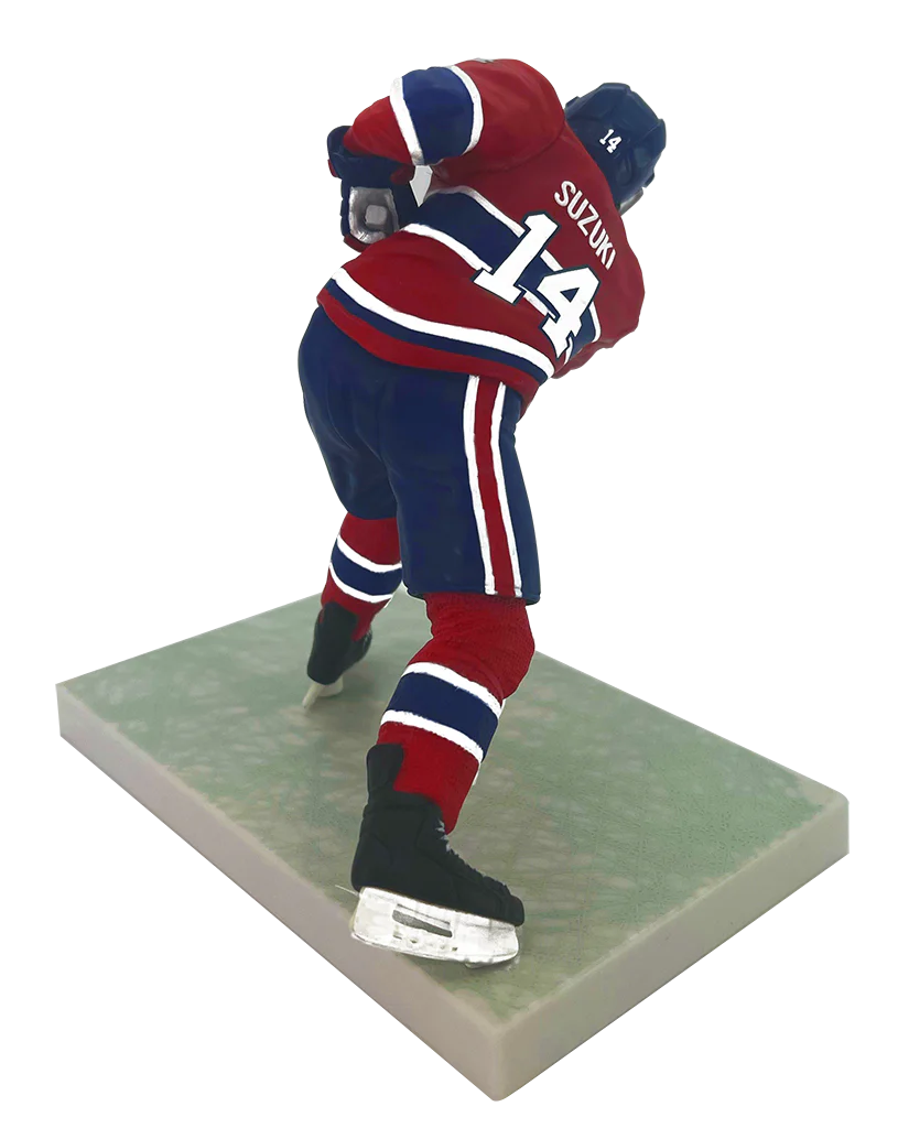 Nick Suzuki Montreal Canadiens 6" Player Replica Figurine - Image 4