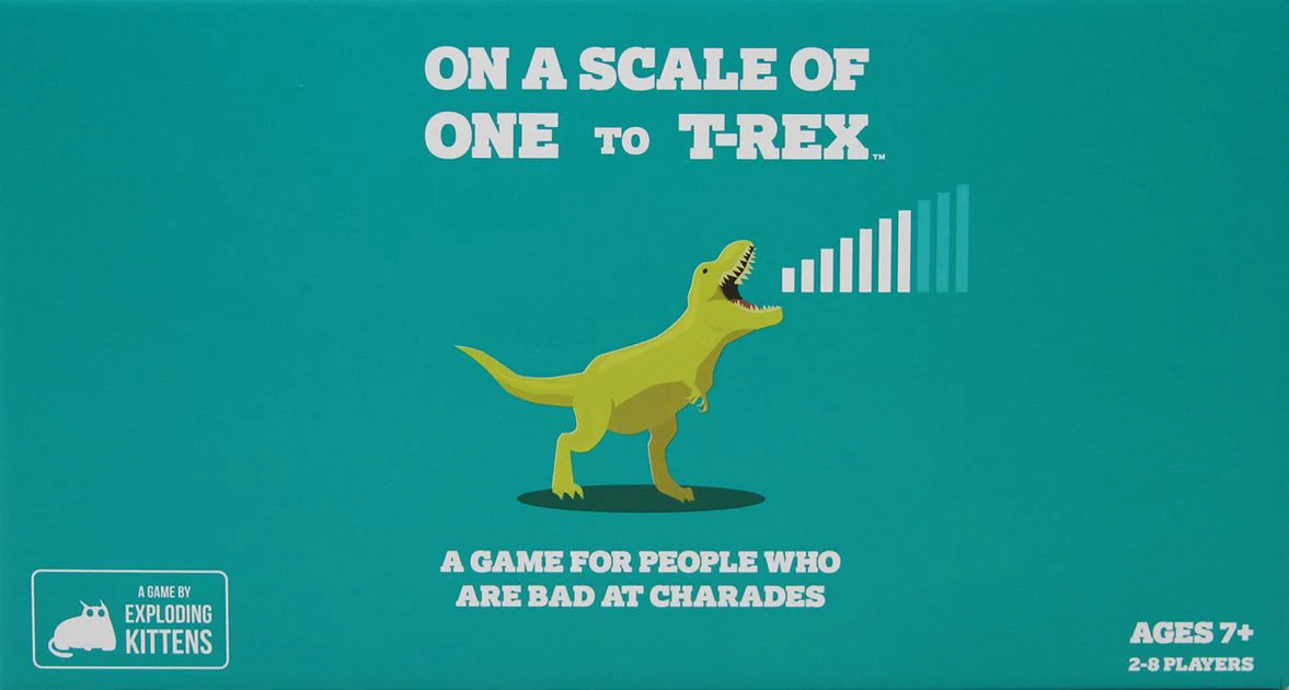 On A Scale of One to T-REX Card Game - Image 3