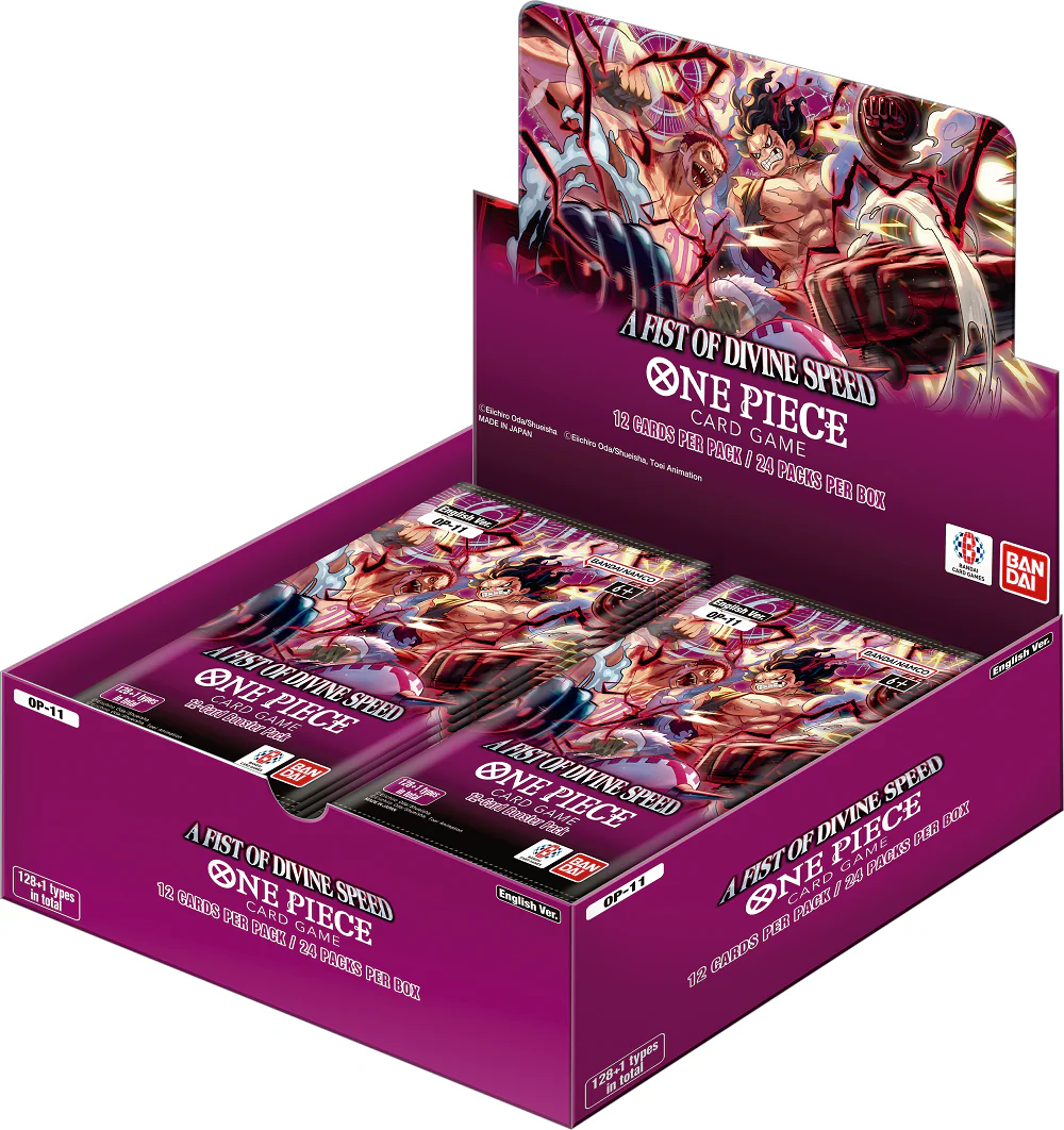 One Piece A Fist Of Divine Speed OP-11 Booster Box