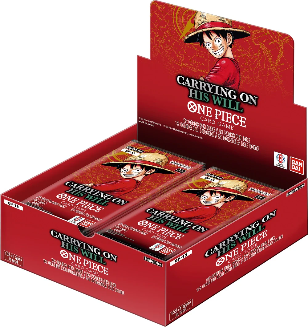 One Piece Carrying On His Will OP-13 Booster Box