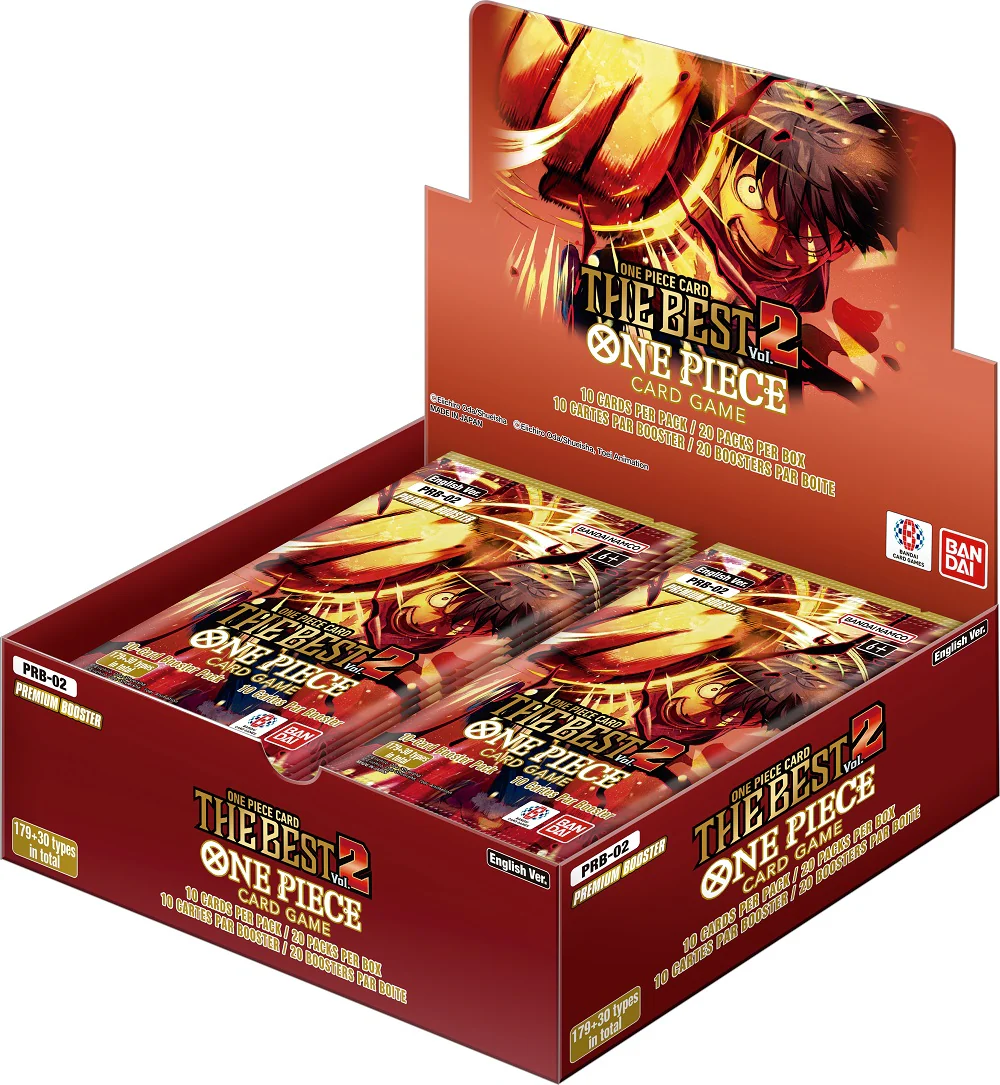 One Piece The Best Premium Volume 2 PRB-02 Booster Box
