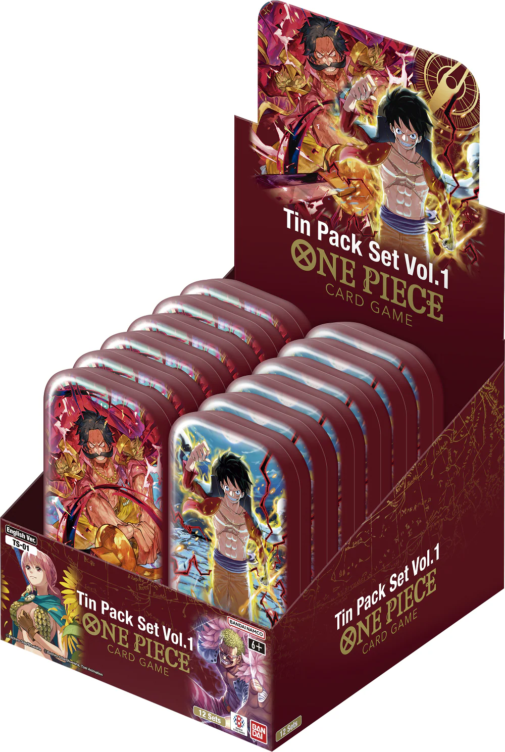 One Piece Tin Packs Set Vol .1 - Image 2