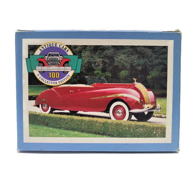 Panini Antique Cars 1st Collector Edition Complete 100 Card Set