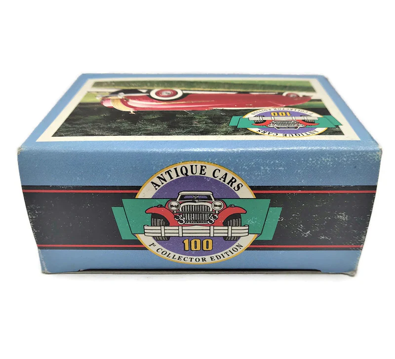 Panini Antique Cars 1st Collector Edition Complete 100 Card Set - Image 3