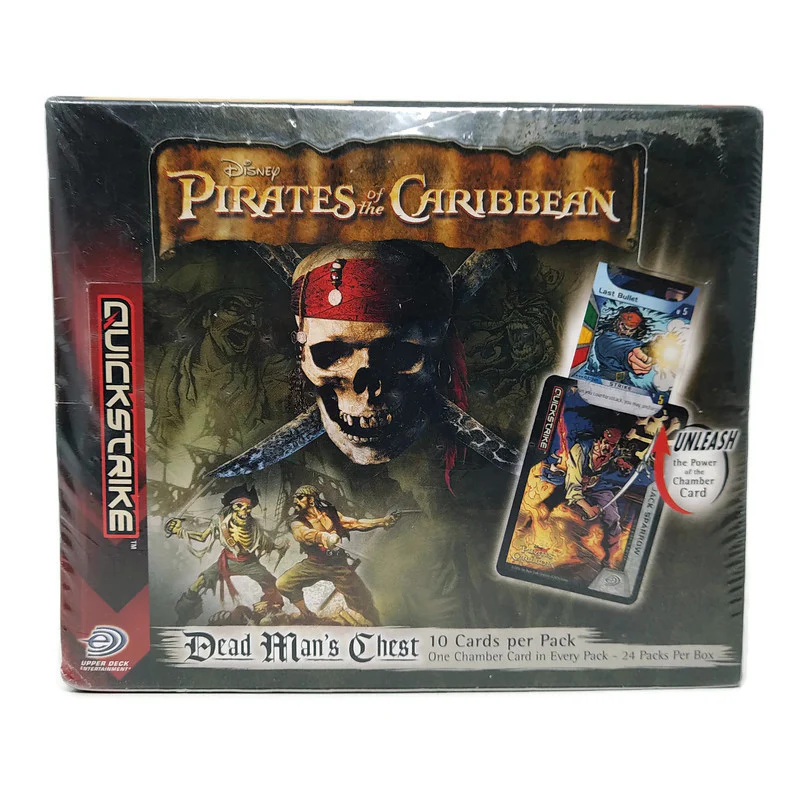 Pirates Of The Caribbean Quickstrike Card Game Dead Man's Chest Booster Box