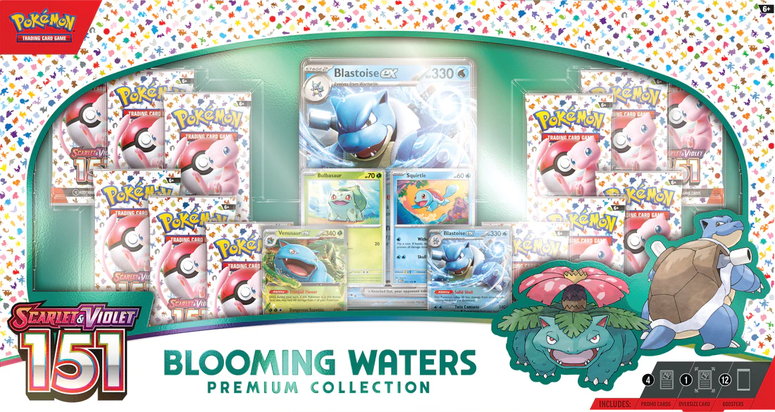 Pokémon 151 Blooming Waters Premium Collection Box (PICK-UP in STORE ONLY)