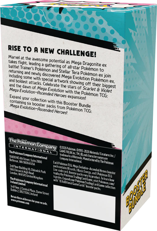 Pokemon Ascended Heroes Booster Bundle Box - Image 2