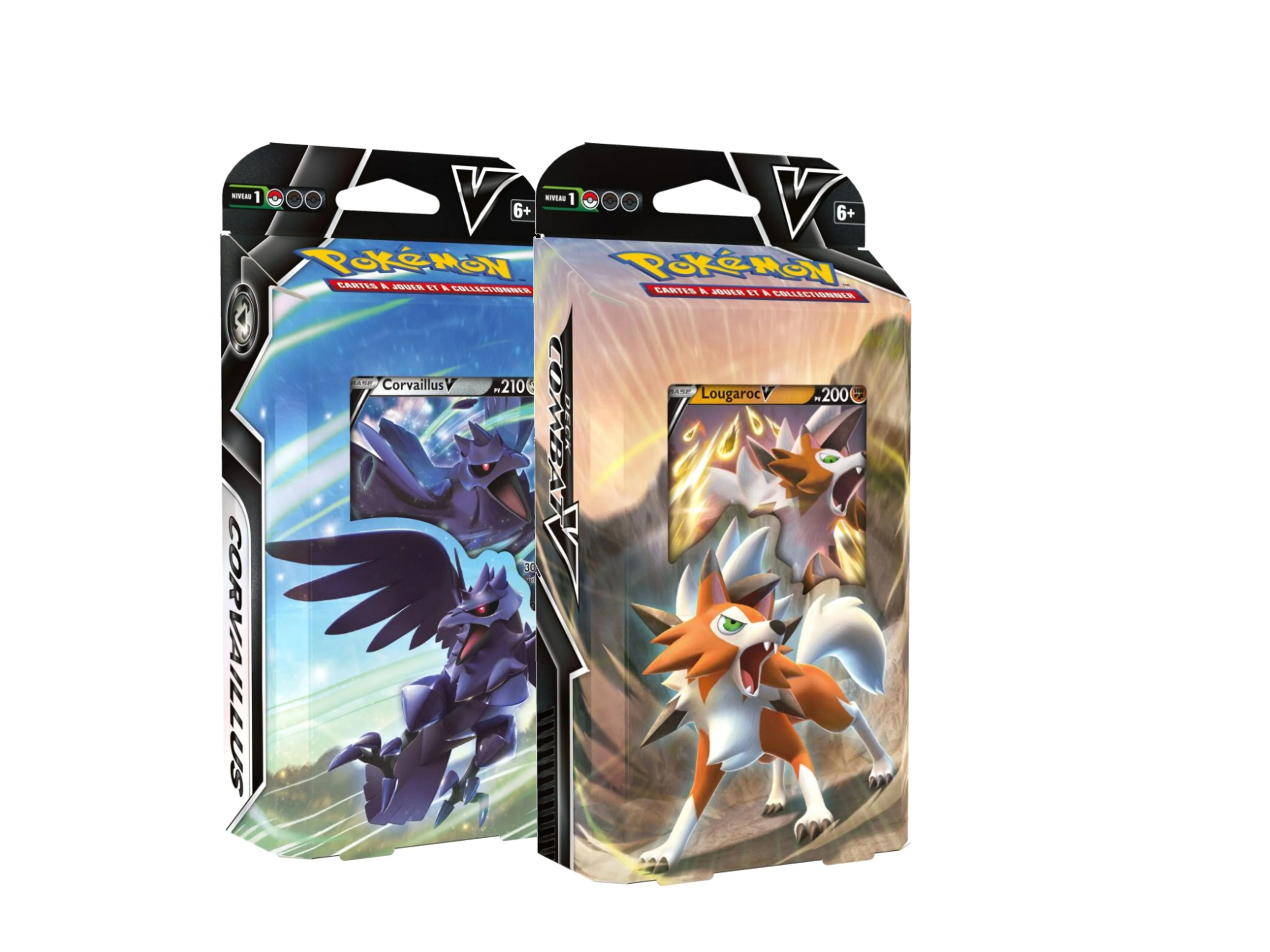 Pokemon Battle Deck Lycanroc VS Corviknight French Box (Set of 2) - Image 4