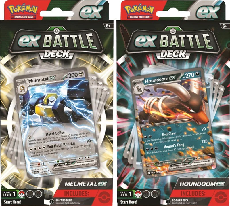 Pokemon Battle Deck Melmetal EX/Houndoom EX
