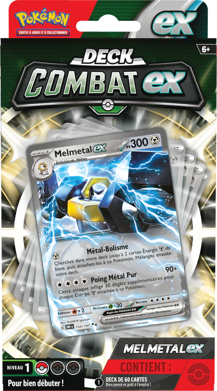 Pokemon Battle Deck Melmetal EX/Houndoom EX (French)
