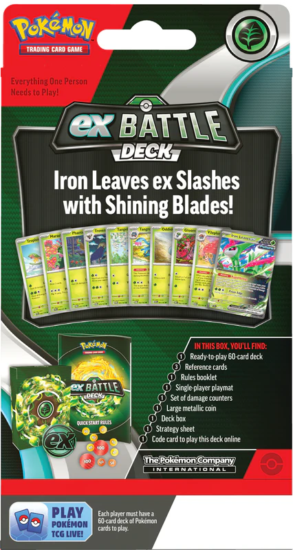 Pokemon Battle Deck Tapu Koko/Iron Leaves EX - Image 4
