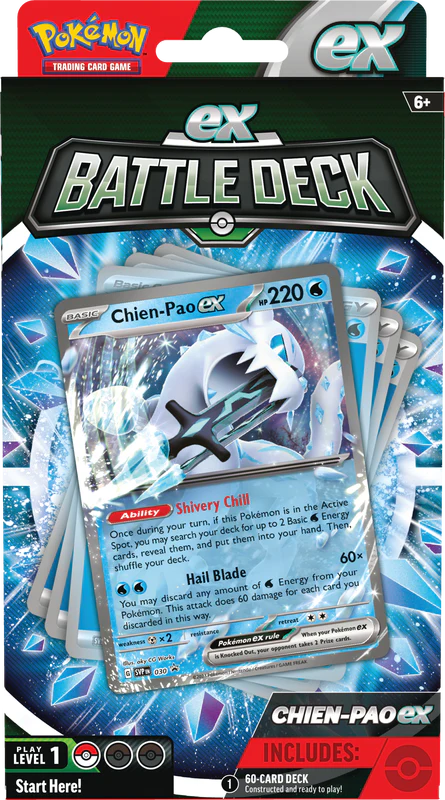 Pokemon Battle Decks Chien-pao Ex/tinkaton Ex