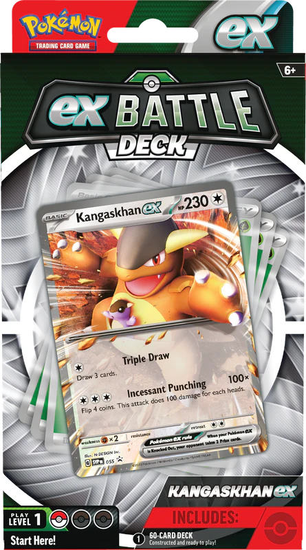 Pokemon Battle Decks (Kangaskhan Ex/Greninja Ex) - Image 2