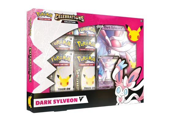 Pokemon Celebrations Collection Lance's Charizard & Dark Sylveon V Box (Set of 2) - Image 3