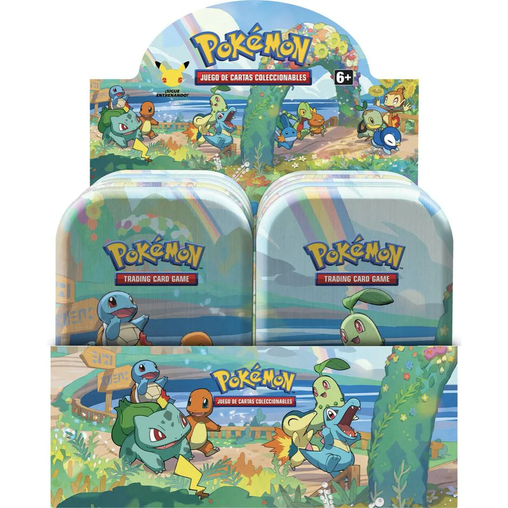 Pokemon Celebrations Mini Tin Display Box