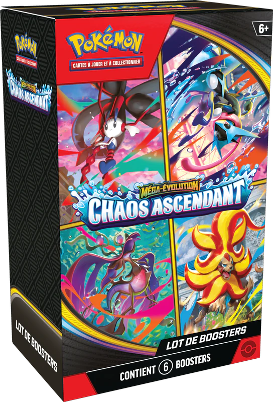 Pokemon Chaos Rising Booster Bundle (French)
