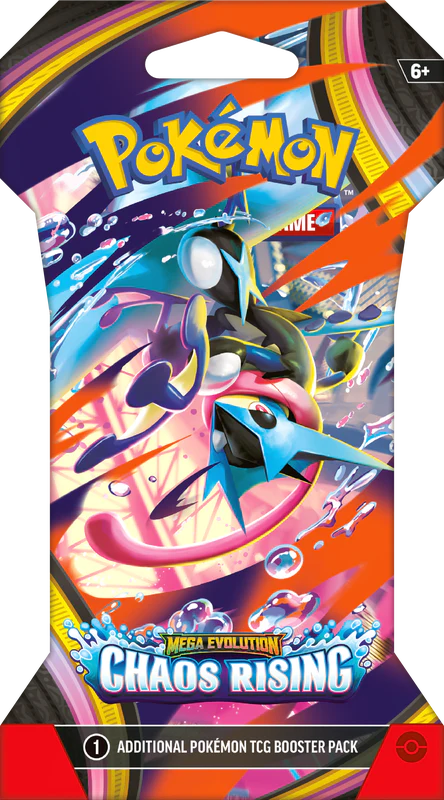 Pokemon Chaos Rising Sleeved Booster Pack (Lot Of 12 Sleeves)
