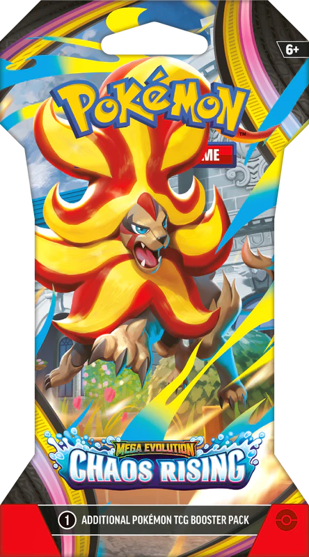 Pokemon Chaos Rising Sleeved Booster Pack (Lot Of 12 Sleeves) - Image 2