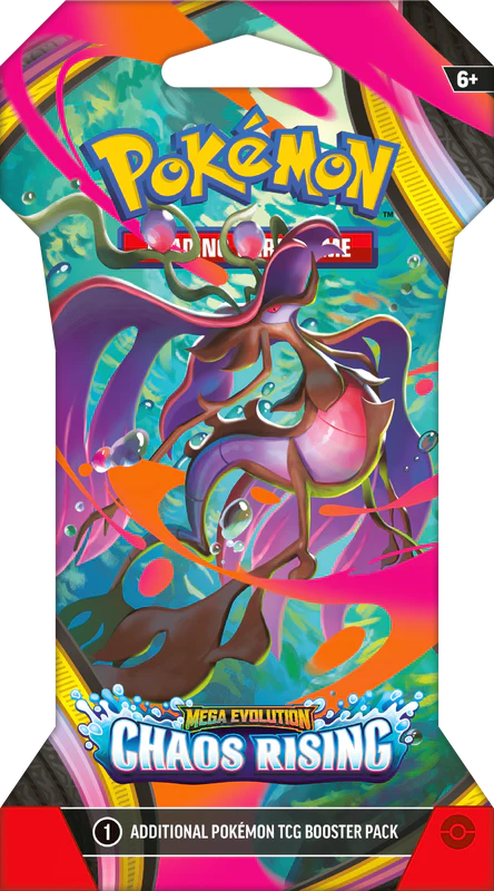 Pokemon Chaos Rising Sleeved Booster Pack (Lot Of 12 Sleeves) - Image 3