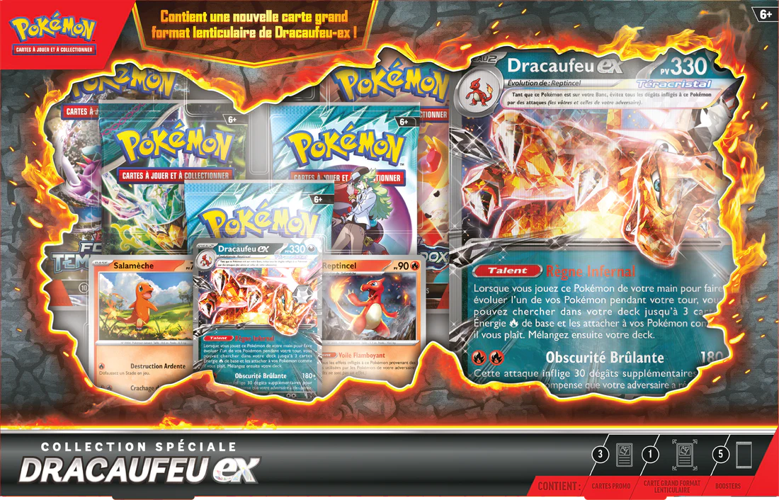 Pokemon Charizard EX Special Collection Box (French)