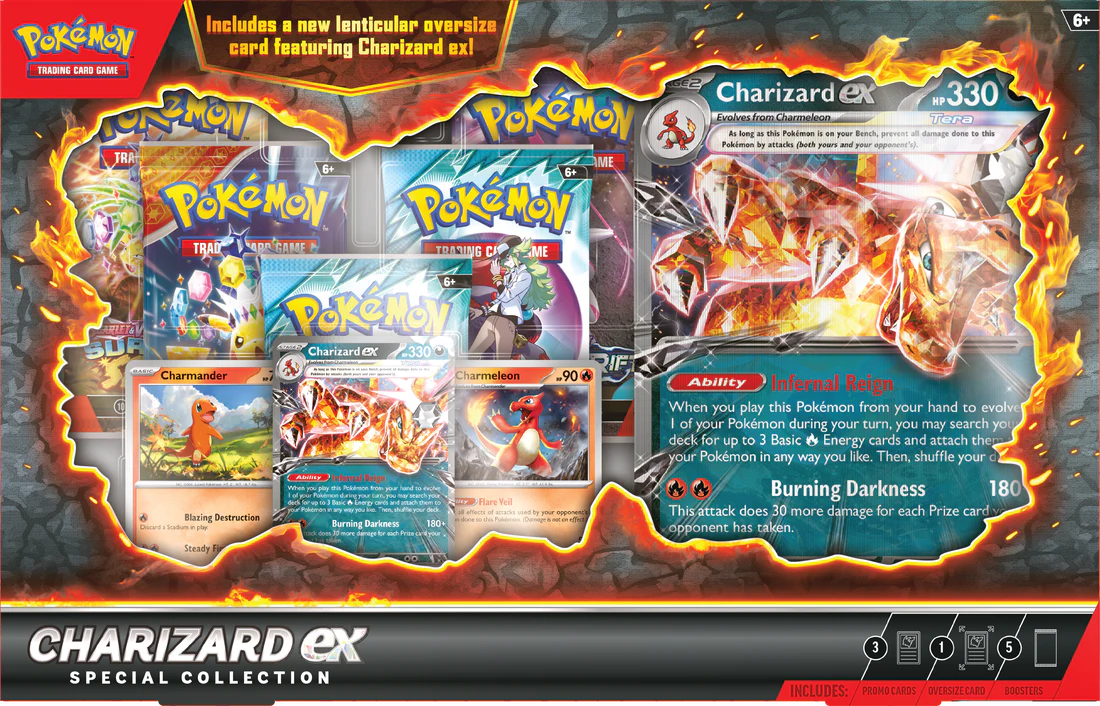 Pokemon Charizard EX Special Collection Box