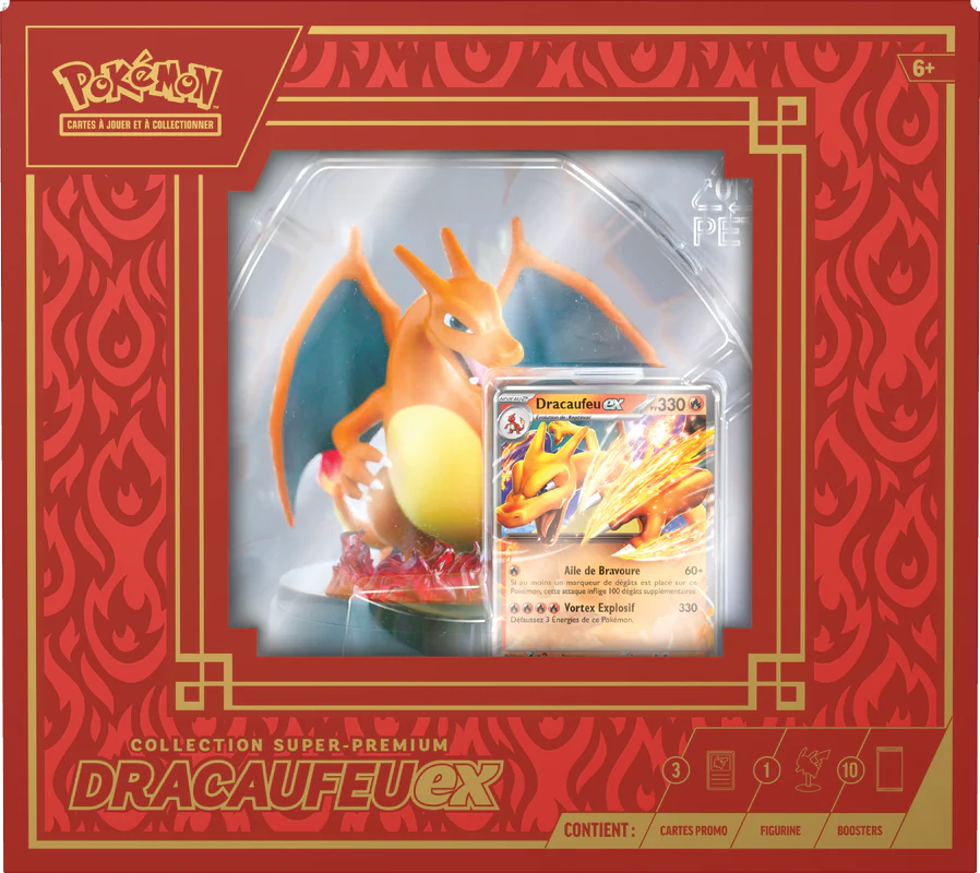 Pokemon Charizard Ex Super-Premium Collection Box (French)