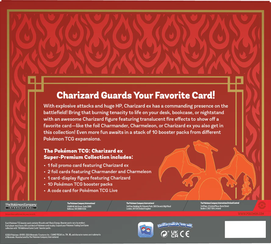 Pokemon Charizard Ex Super-Premium Collection Box - Image 3