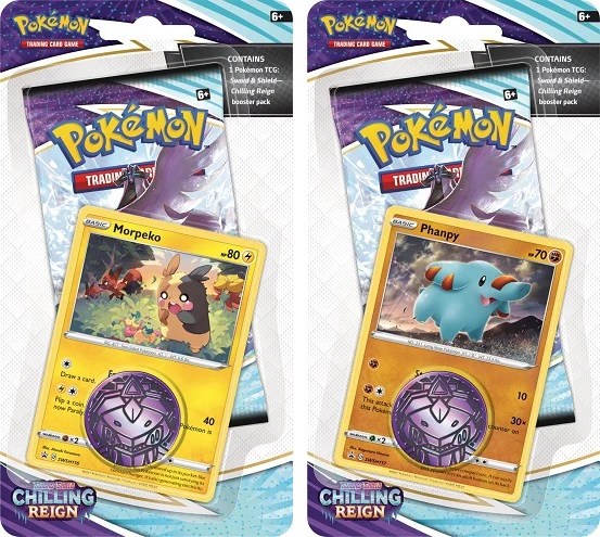 Pokemon Chilling Reign Checklane Blister Packs (Set of 2)