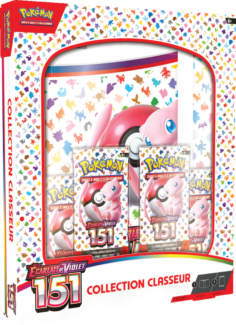 Pokemon Écarlate et Violet 151 Collection de classeurs