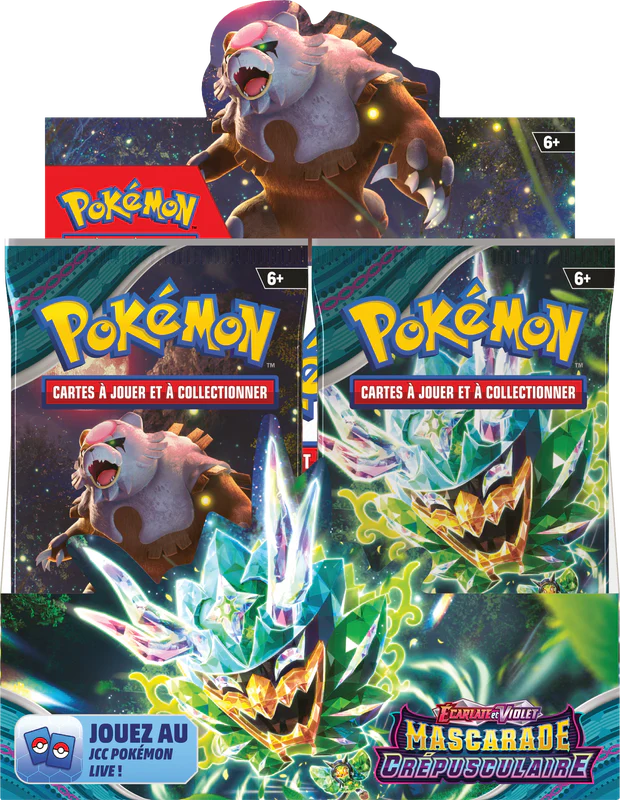 Pokemon Écarlate et Violet Masquerade Crépusculaire Booster Box (French)