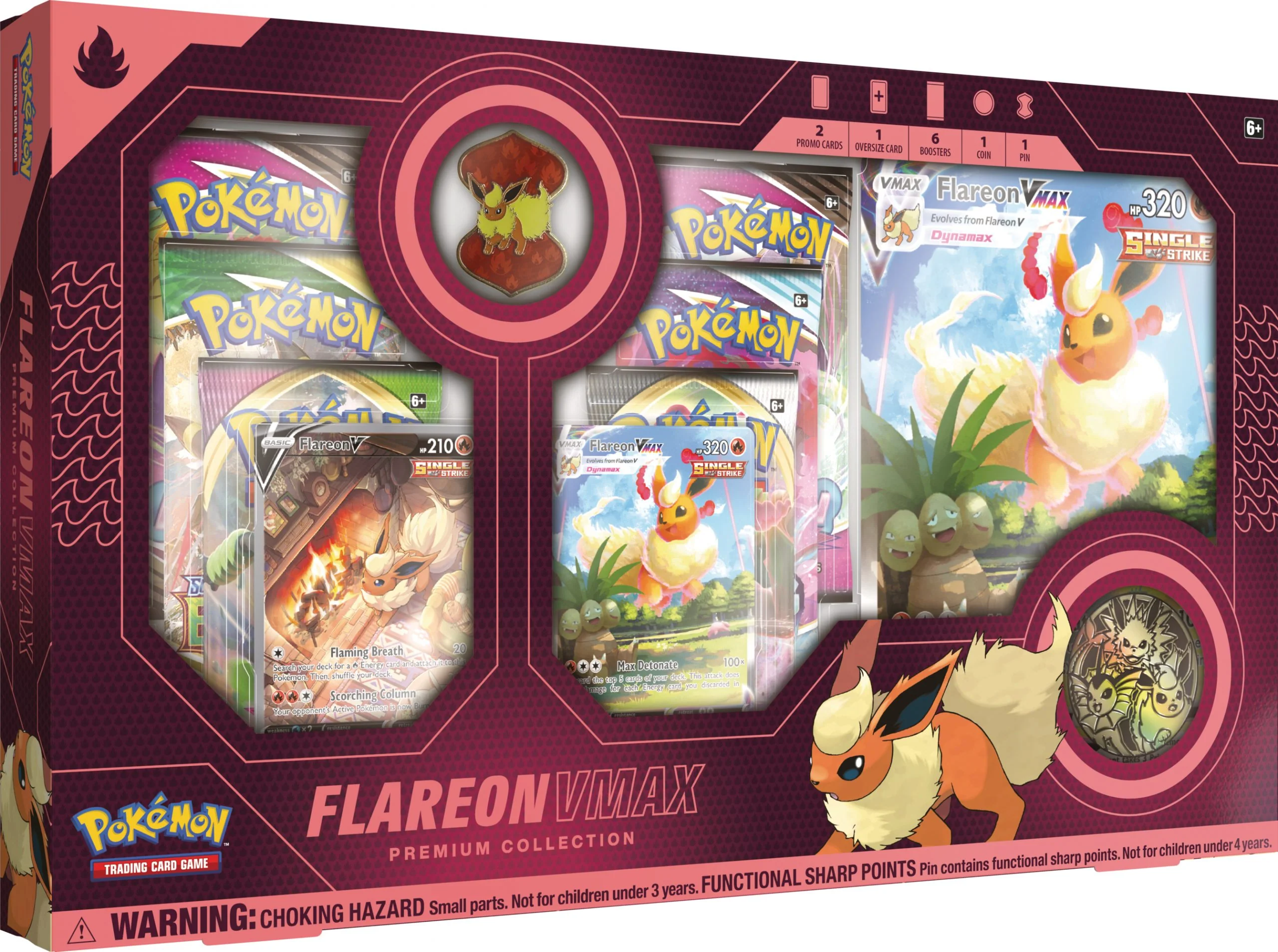 Pokemon Eevee Evolution Vmax Premium Collection  (Set of 3) - Image 2