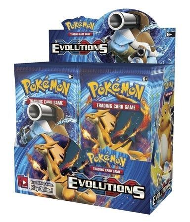Pokémon Evolutions Booster Sealed Box