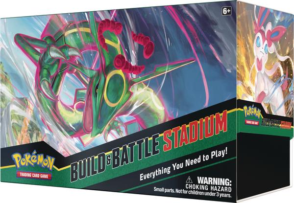 Pokemon Evolving Skies Build & Battle Stadium Display Box