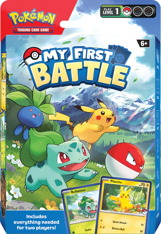 Pokemon - First Battle - Bulbasaur And Pikachu